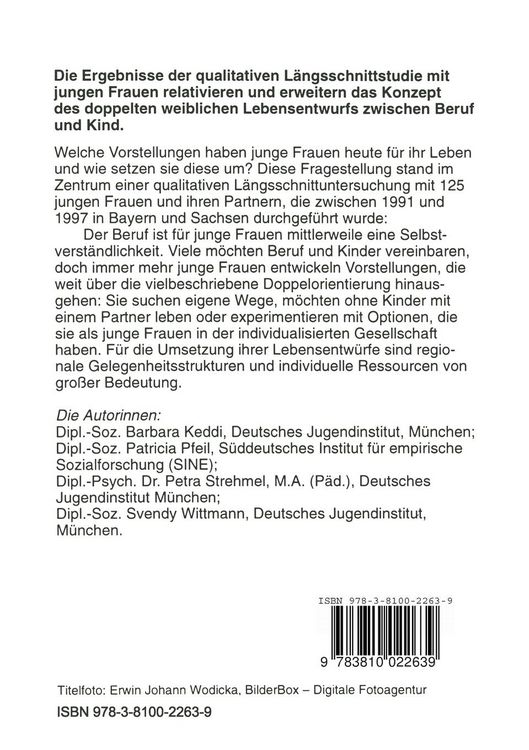 Produktbild: Lebensthemen junger Frauen &mdash; die andere Vielfalt weiblicher Lebensentw&uuml;rfe