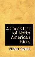 Produktbild: A Check List of North American Birds
