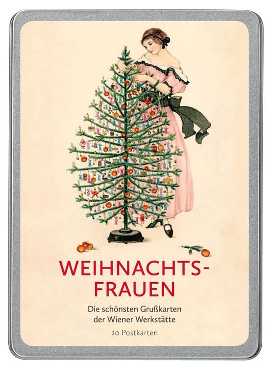 Produktbild: Weihnachtsfrauen Postkarten VE 20