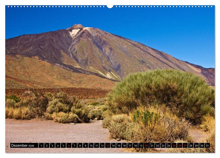 Produktbild: Teneriffa - Insel des ewigen Fr&uuml;hlings (Wandkalender 2026 DIN A2 quer), CALVENDO Monatskalender