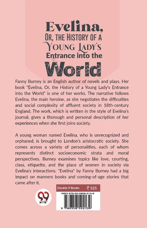 Produktbild: Evelina, Or, The History Of A Young Lady's Entrance Into The World