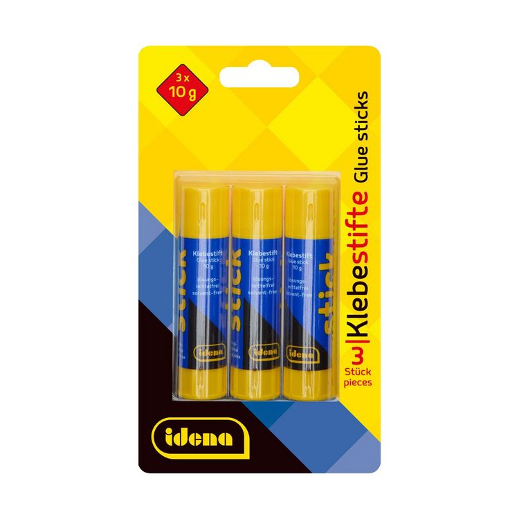 Produktbild: Idena Klebestift 10g 3 St&uuml;ck