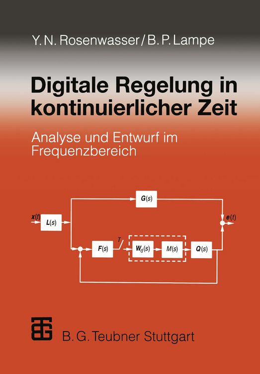 Produktbild: Digitale Regelung in kontinuierlicher Zeit