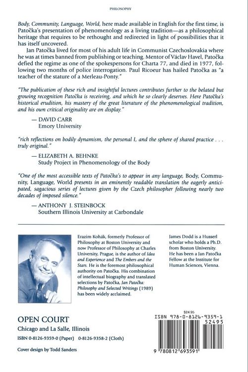 Produktbild: Body, Community, Language, World