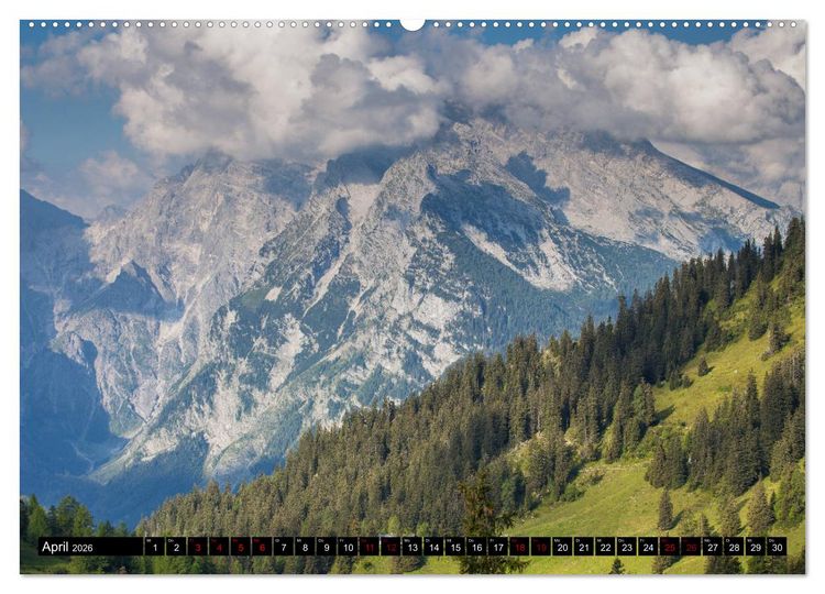 Produktbild: Alpengl&uuml;ck - Nationalpark Berchtesgaden (Wandkalender 2026 DIN A2 quer), CALVENDO Monatskalender