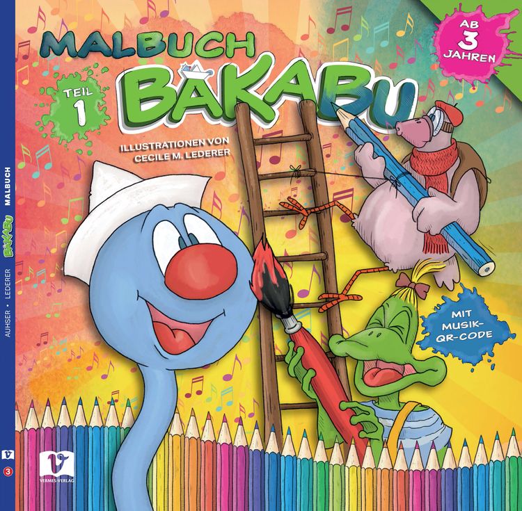 Produktbild: BAKABU - Malbuch 1