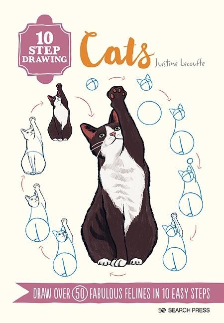 Produktbild: 10 Step Drawing: Cats