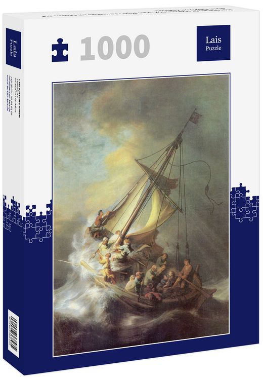 Produktbild: Lais Puzzle Rembrandt Harmensz. van Rijn - Christus im Sturm auf dem See von Galilea 1000 Teile