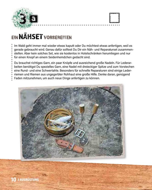 Produktbild: Die Bucket List f&uuml;r echte Bushcrafter