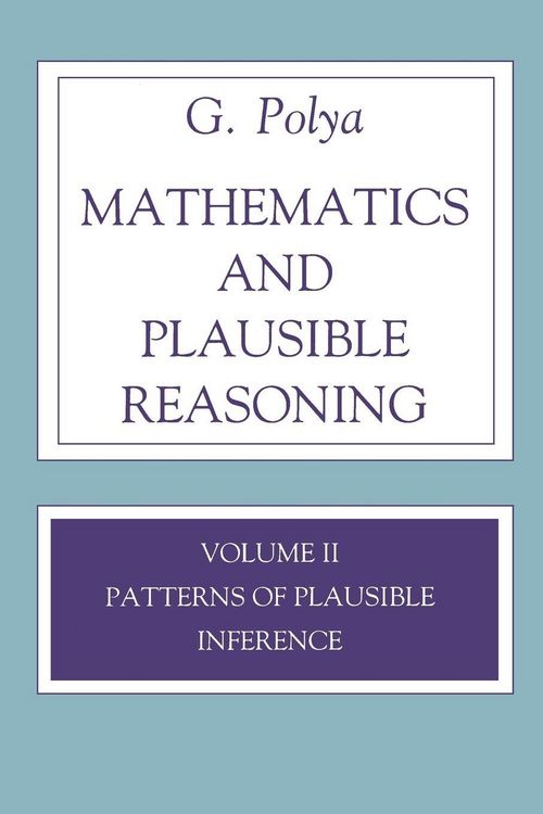 Produktbild: Mathematics and Plausible Reasoning, Volume 2