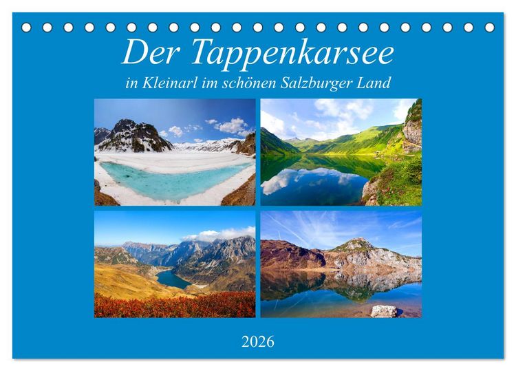 Produktbild: Der Tappenkarsee (Tischkalender 2026 DIN A5 quer), CALVENDO Monatskalender