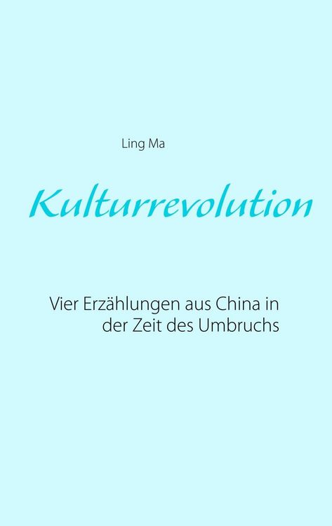 Produktbild: Kulturrevolution