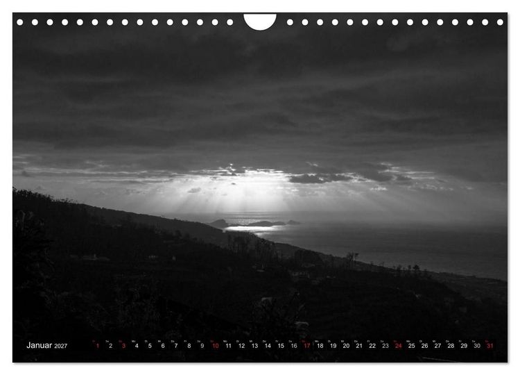Produktbild: Stille Momente in Schwarz-Weiss (Wandkalender 2027 DIN A4 quer), CALVENDO Monatskalender