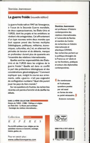 Produktbild: La Guerre froide