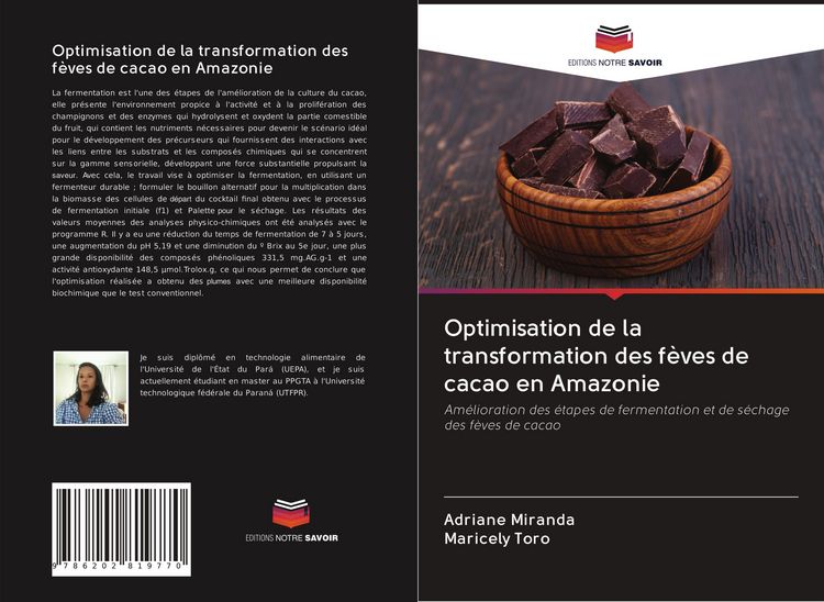 Produktbild: Optimisation de la transformation des f&egrave;ves de cacao en Amazonie