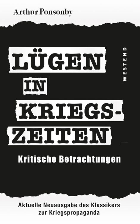 Produktbild: L&uuml;gen in Kriegszeiten