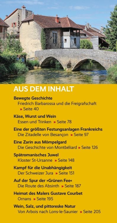 Produktbild: TRESCHER Reiseführer Französischer Jura