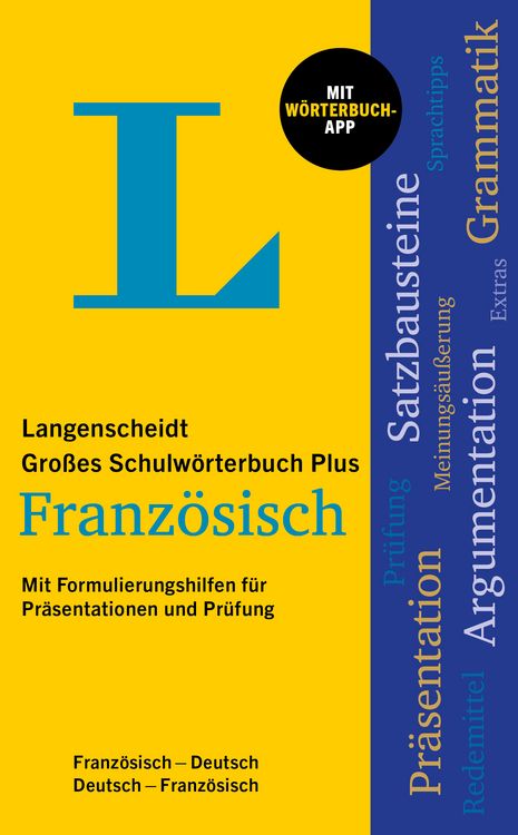 Produktbild: Langenscheidt Gro&szlig;es Schulw&ouml;rterbuch Plus Franz&ouml;sisch