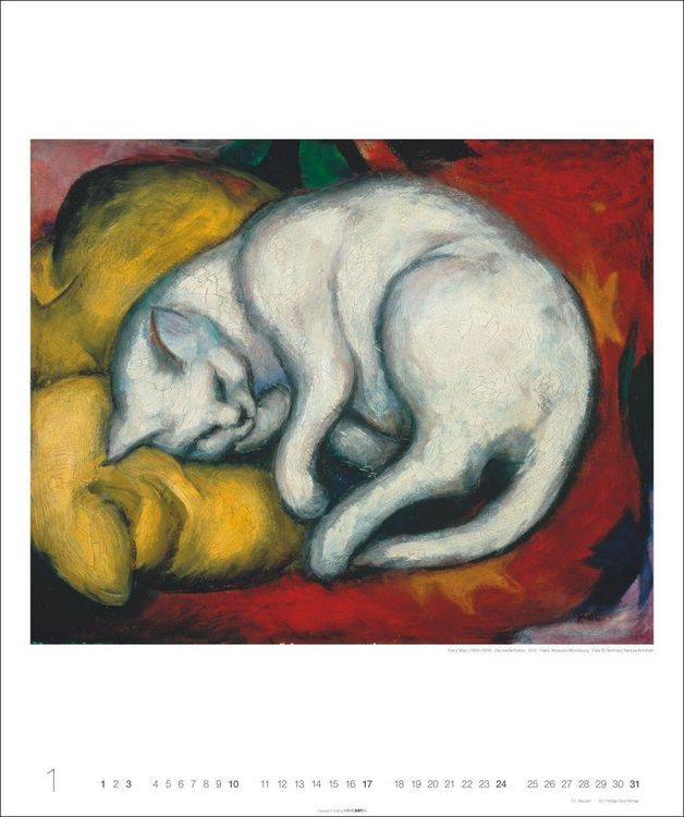 Produktbild: Katzen in der Kunst Edition Kalender 2027
