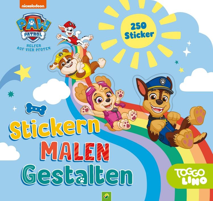 Produktbild: PAW Patrol Stickern, Malen, Gestalten