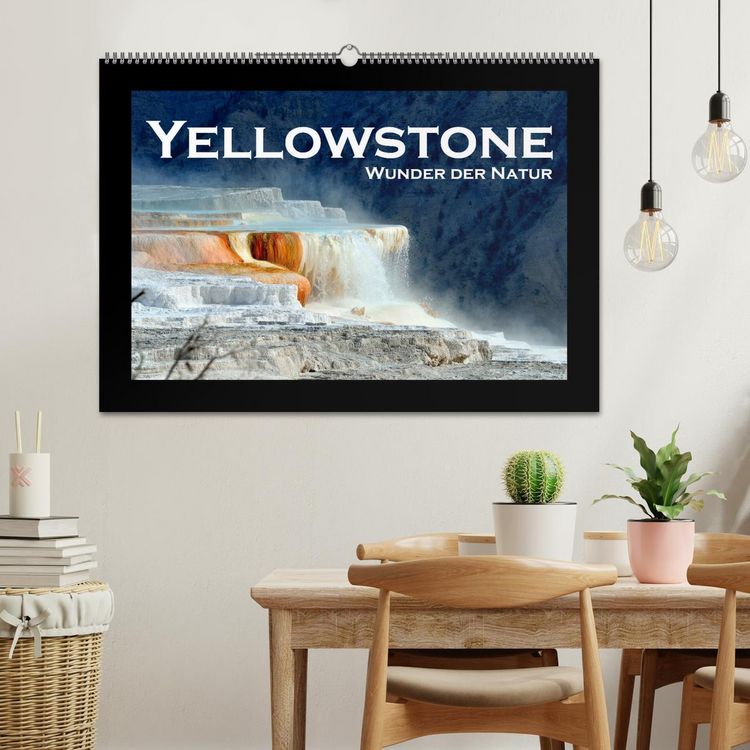 Produktbild: Yellowstone - Wunder der Natur (Wandkalender 2026 DIN A2 quer), CALVENDO Monatskalender