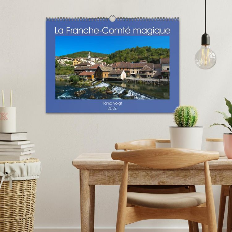 Produktbild: La Franche-Comt&eacute; magique (Calendrier mural 2026 DIN A3 vertical), CALVENDO calendrier mensuel