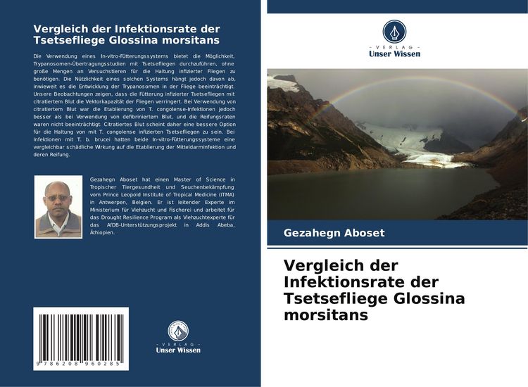 Produktbild: Vergleich der Infektionsrate der Tsetsefliege Glossina morsitans