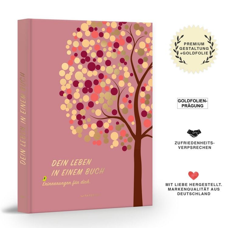 Produktbild: Dein Leben in Einem Buch (ros&eacute;)