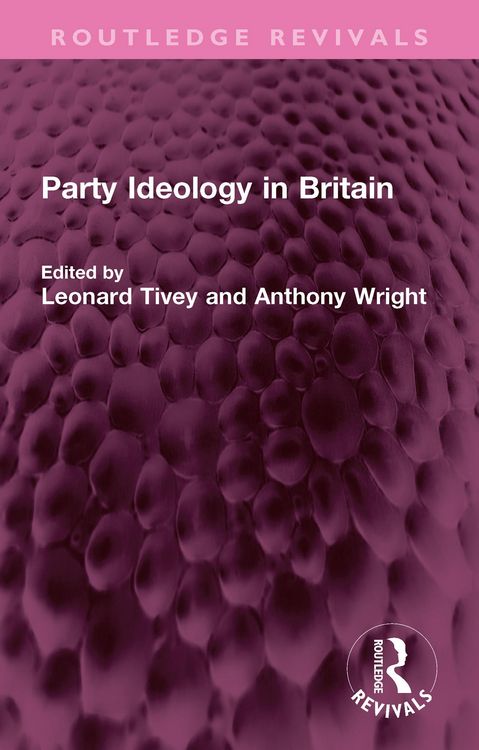Produktbild: Party Ideology in Britain