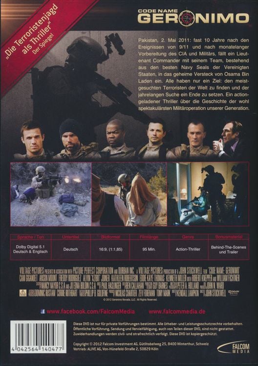 Produktbild: Code Name Geronimo - Director's Cut