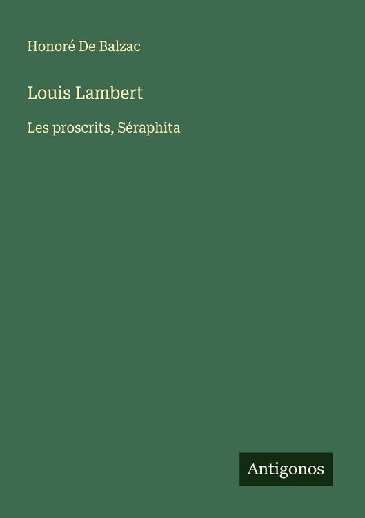 Produktbild: Louis Lambert