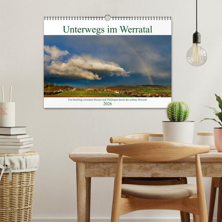 Produktbild: Unterwegs im Werratal (Wandkalender 2026 DIN A3 quer), CALVENDO Monatskalender