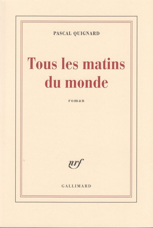 Produktbild: Tous les matins du monde