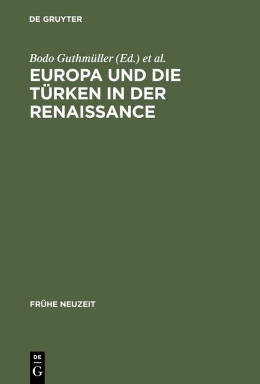 Produktbild: Europa und die T&uuml;rken in der Renaissance