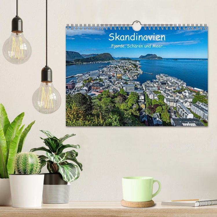 Produktbild: Skandinavien - Fjorde, Sch&auml;ren und Meer... (Wandkalender 2026 DIN A4 quer), CALVENDO Monatskalender