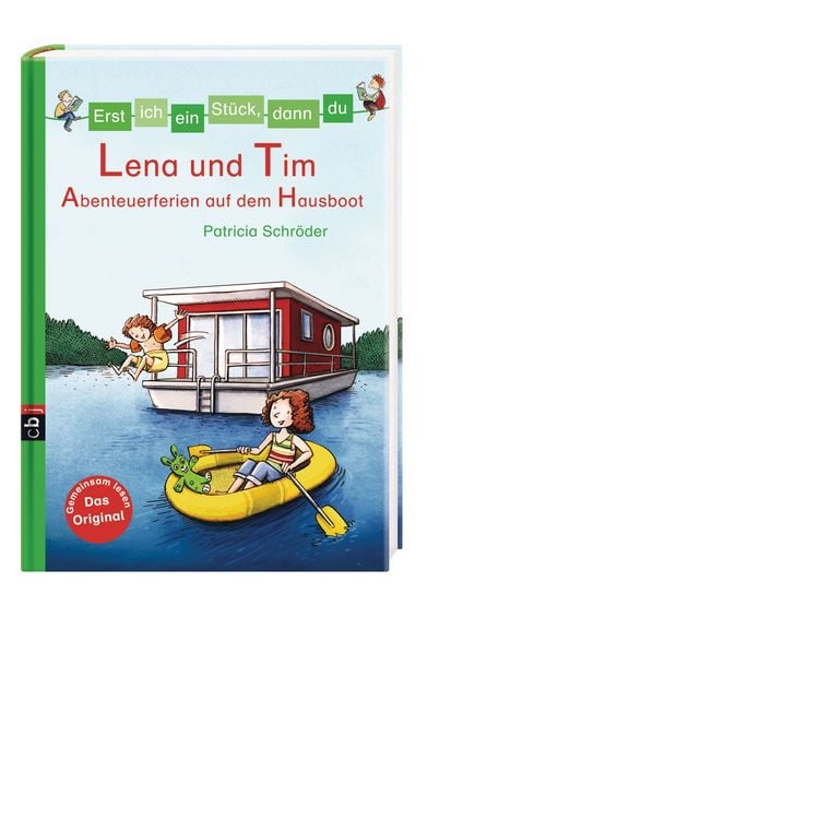 Produktbild: Erst ich ein St&uuml;ck, dann du - Lena und Tim - Abenteuerferien auf dem Hausboot