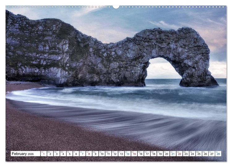 Produktbild: Dorset (High Quality Premium Wall Calendar 2026 DIN A2 landscape),CALVENDO 12 Month Wall Calendar