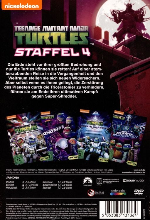 Produktbild: Teenage Mutant Ninja Turtles - Season 4