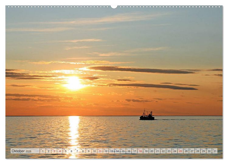 Produktbild: BUNTES &Ouml;LAND (Wandkalender 2026 DIN A2 quer), CALVENDO Monatskalender