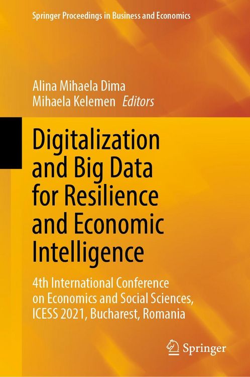 Produktbild: Digitalization and Big Data for Resilience and Economic Intelligence