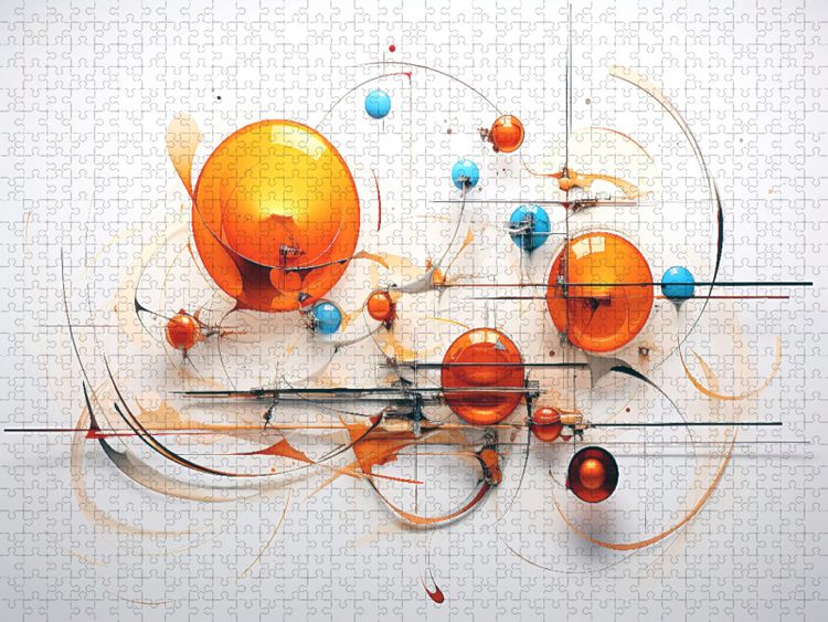 Produktbild: CALVENDO Puzzle Kosmische Kollisionen | 2000 Teile Lege-Gr&ouml;&szlig;e 90x67cm Foto-Puzzle f&uuml;r gl&uuml;ckliche Stunden