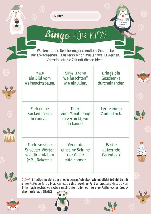 Produktbild: Weihnachts-Bingo