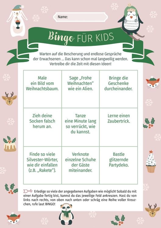 Produktbild: Weihnachts-Bingo