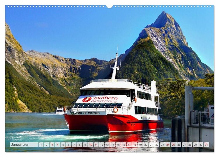Produktbild: Nationalparks der Welt (Wandkalender 2026 DIN A2 quer), CALVENDO Monatskalender