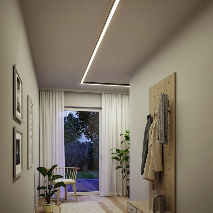 Produktbild: Paulmann 98171 Linion LED-Deckenleuchte LED 3.5W Schwarz