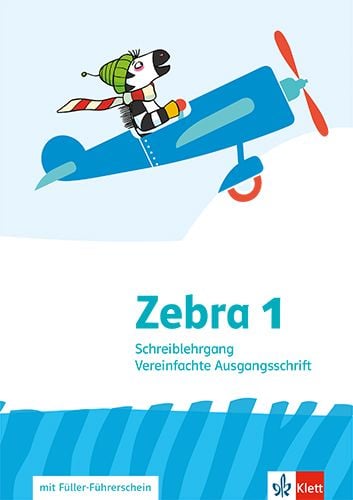 Produktbild: Zebra 1. Schreiblehrgang Vereinfachte Ausgangsschrift Klasse 1