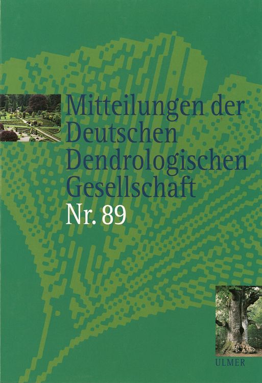 Produktbild: Mitteilungen der Deutschen Dendrologischen Gesellschaft Band 89