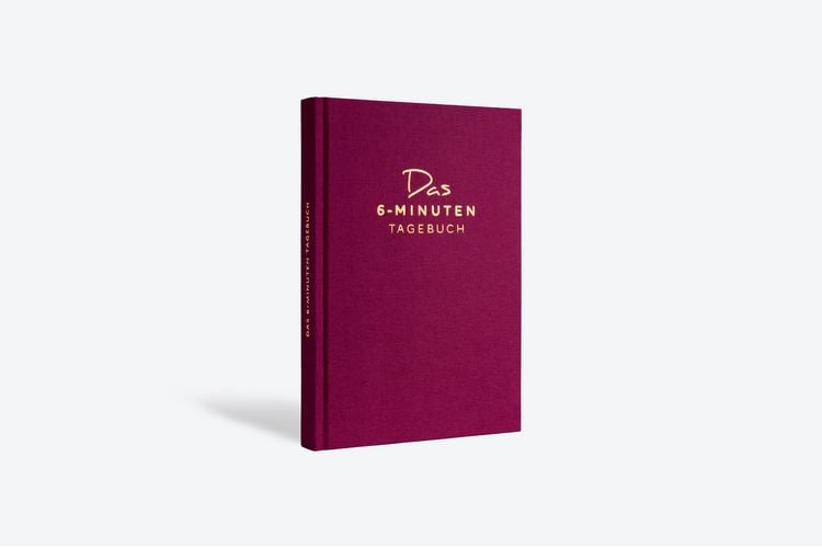 Produktbild: Das 6-Minuten-Tagebuch (rubin)