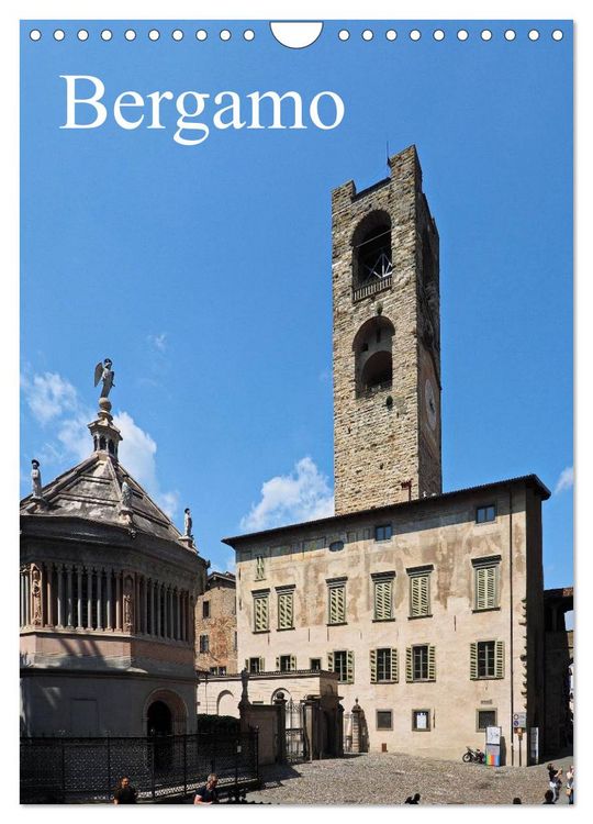 Produktbild: Bergamo (Wall Calendar 2026 DIN A4 portrait), CALVENDO 12 Month Wall Calendar