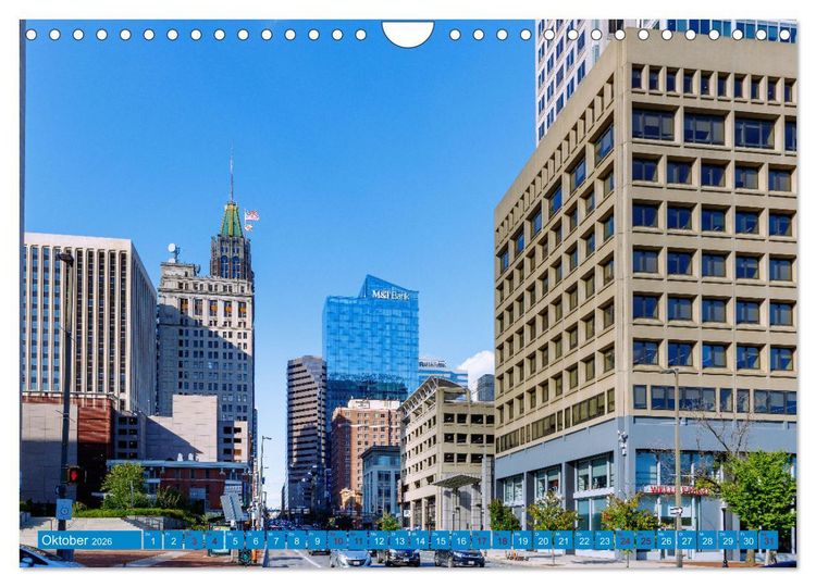 Produktbild: Baltimore. Maritimer Charme an der Ostk&uuml;ste der USA (Wandkalender 2026 DIN A4 quer), CALVENDO Monatskalender